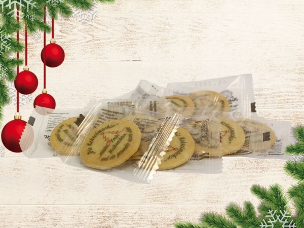 Weihnachtskekse mit Motiv-Vorlage