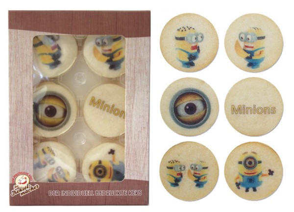 "Minions" - 12 Kekse