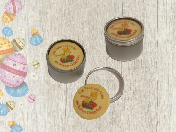 Mini-Metalldose mit 7 Keksen
