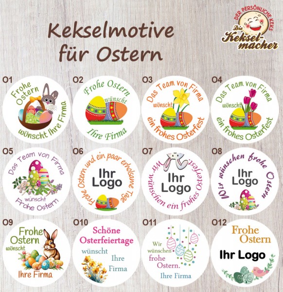 Osterkekse - inklusive Versand