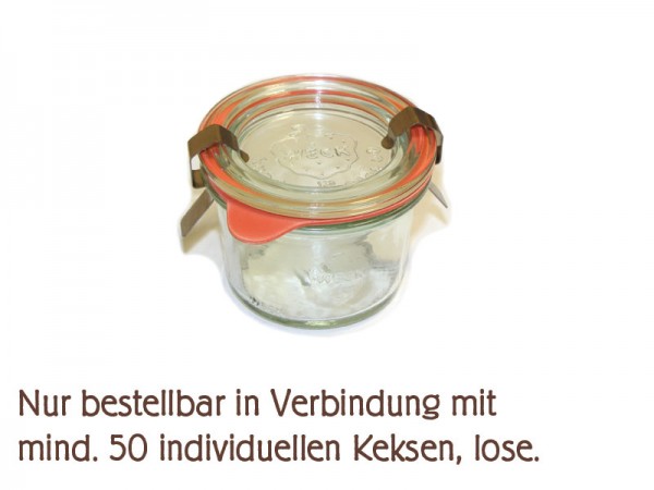 Weckglas für 8 lose Kekse